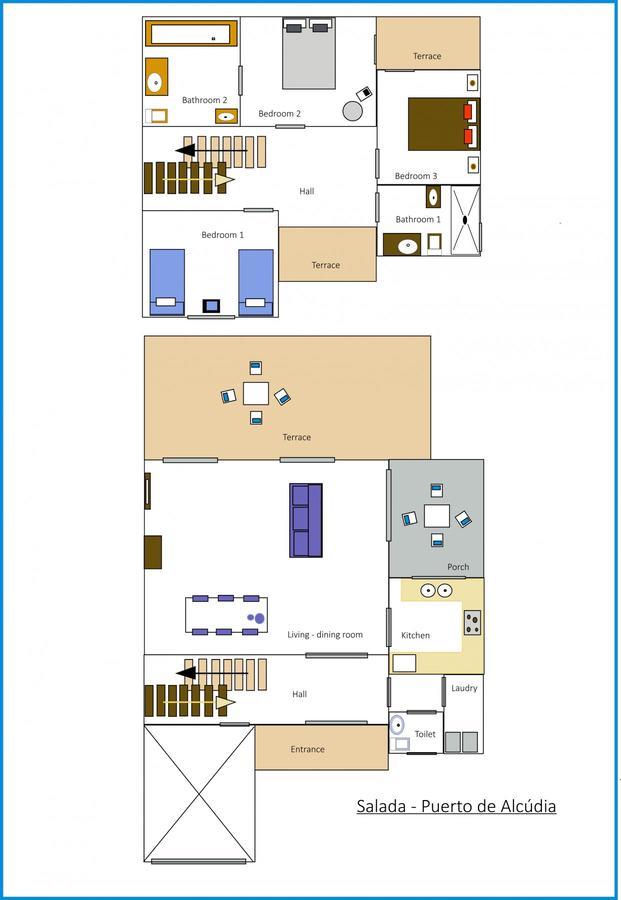 Salada House Villa Port de Alcudia  Dış mekan fotoğraf